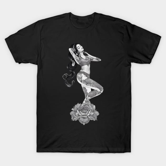 Spiritual Tattoo T-Shirt by animegirlnft